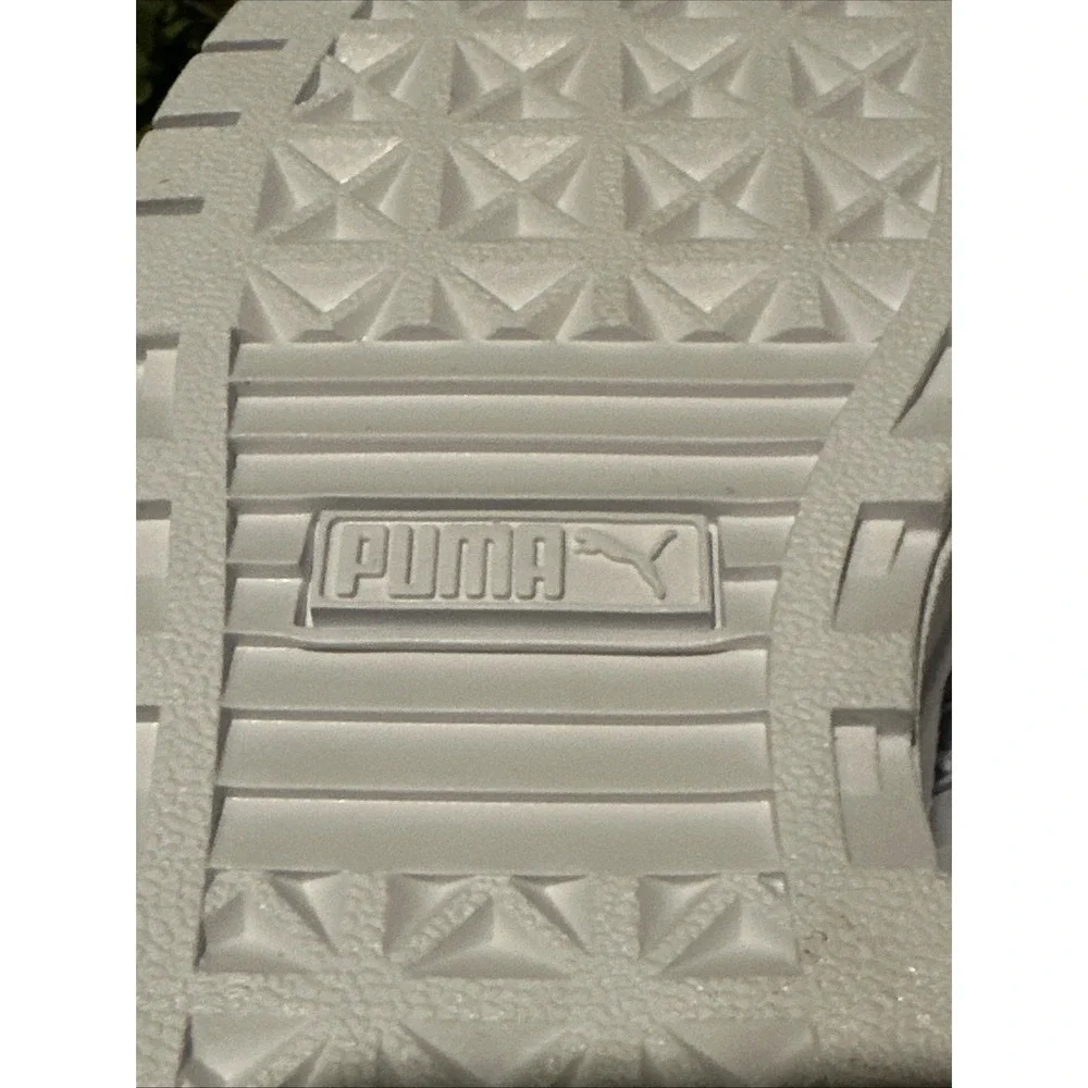 Puma Womens Mayze Reflective‎ Sneakers White On White 383729 01 Size 6.5